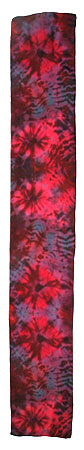 purple starbursts silk scarf